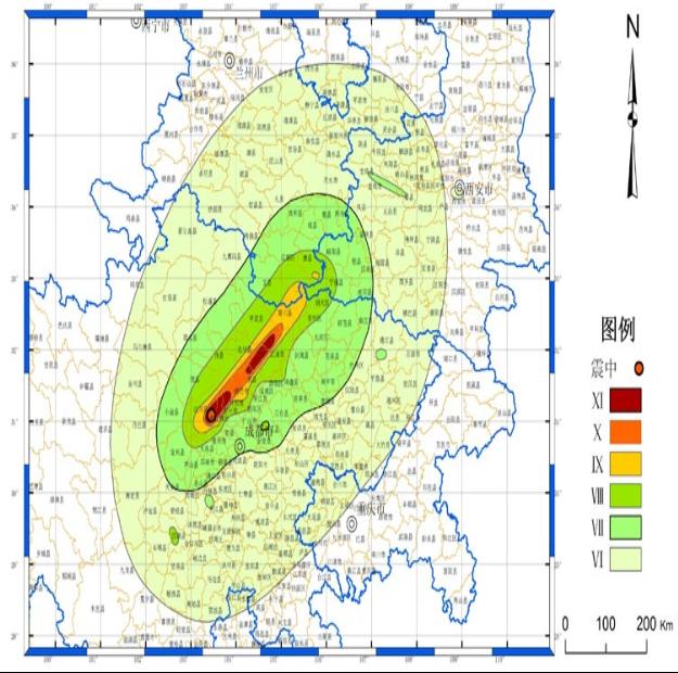 汶川特大地震考察报告图片